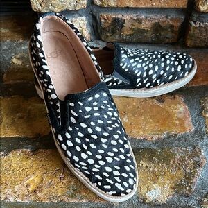 Ugg Cow Hair Sneakers.